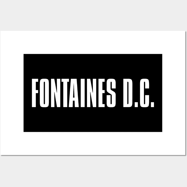 Fontaines DC Wall Art by Sassy The Line Art